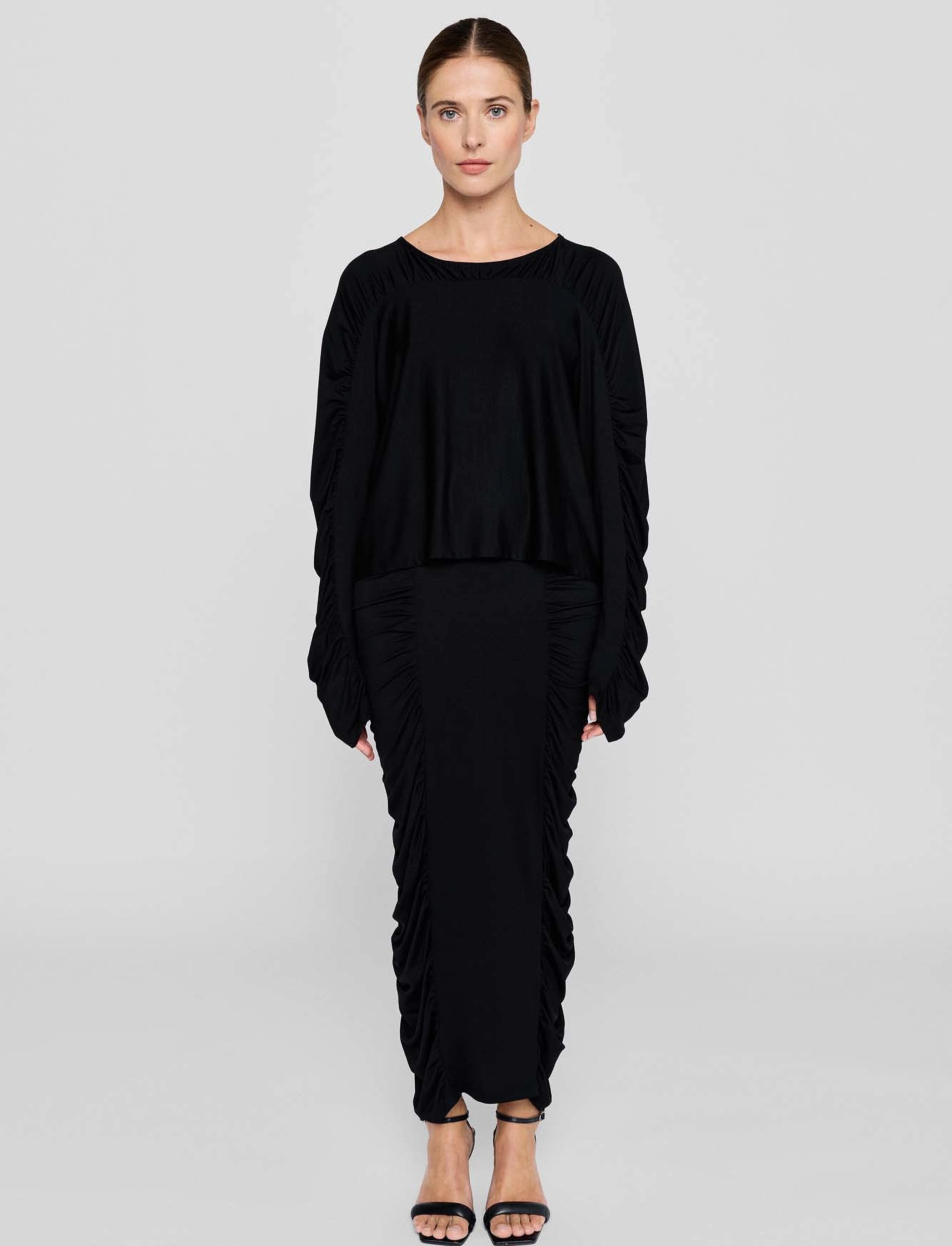 Residus - MINO TOP - pikkade varrukatega pluusid - black - 3