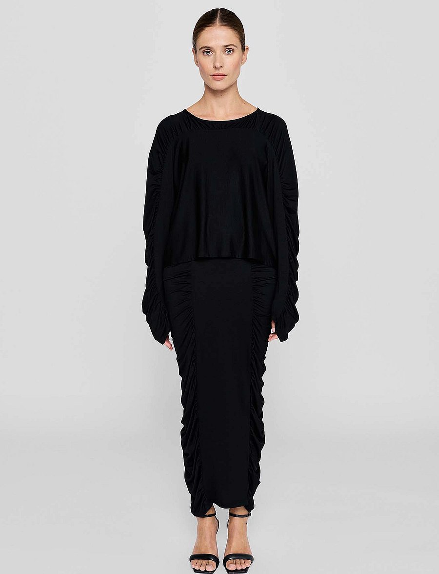 Residus - MINO TOP - langärmelige blusen - black - 3