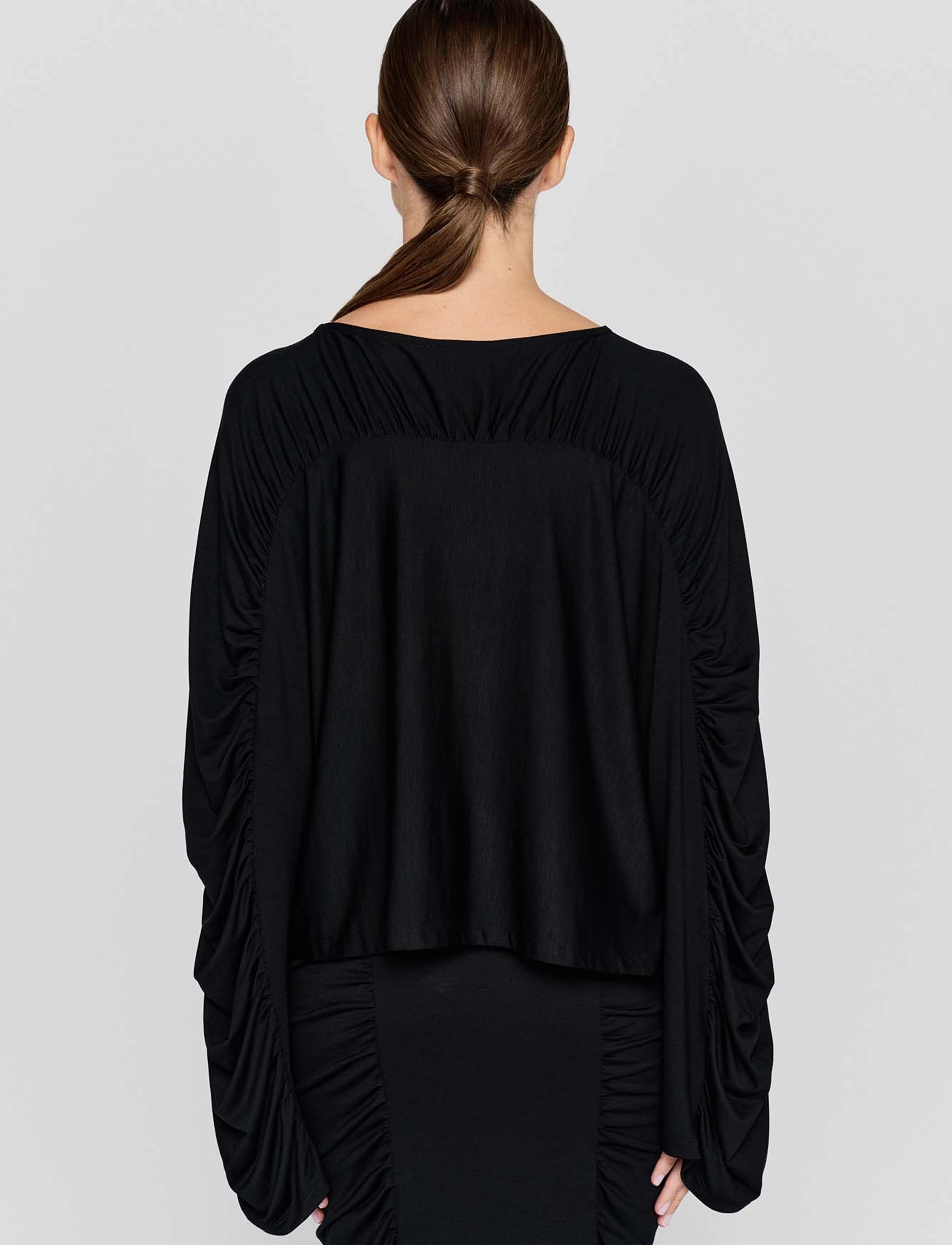 Residus - MINO TOP - pikkade varrukatega pluusid - black - 4