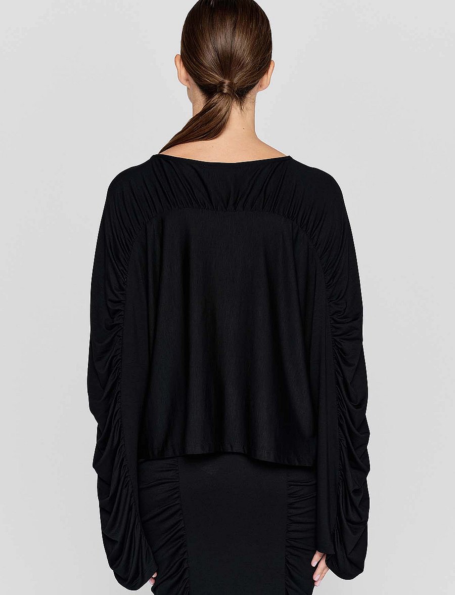 Residus - MINO TOP - langärmelige blusen - black - 4