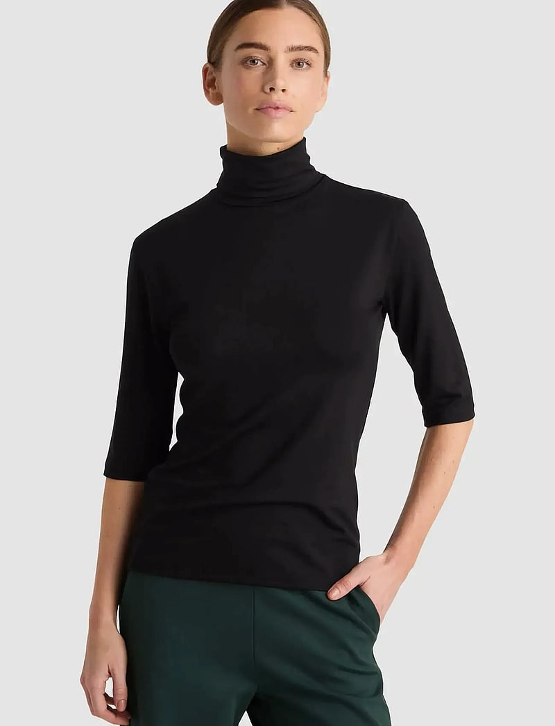 Residus - TIGI TURTLE - turtlenecks - black - 0