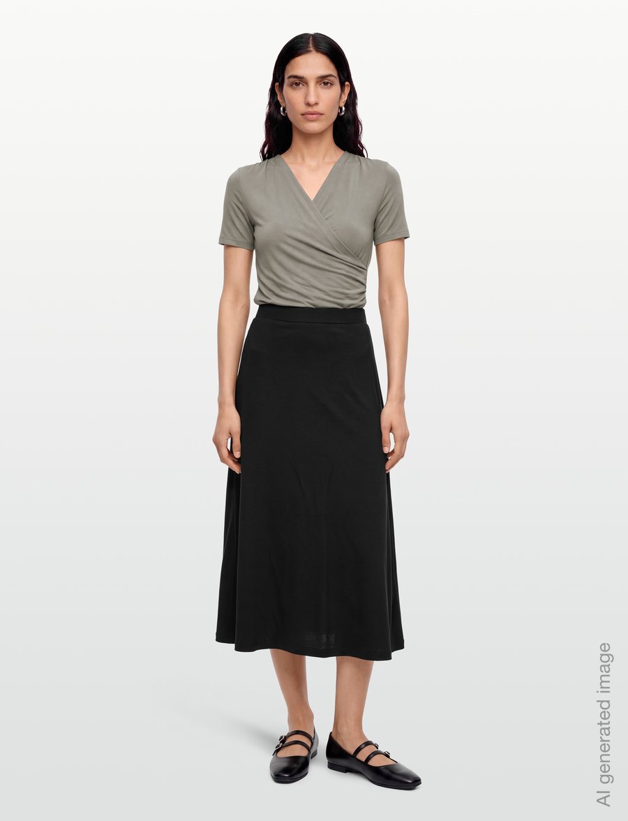 Residus - GRACE SKIRT - jupes longues - black - 0