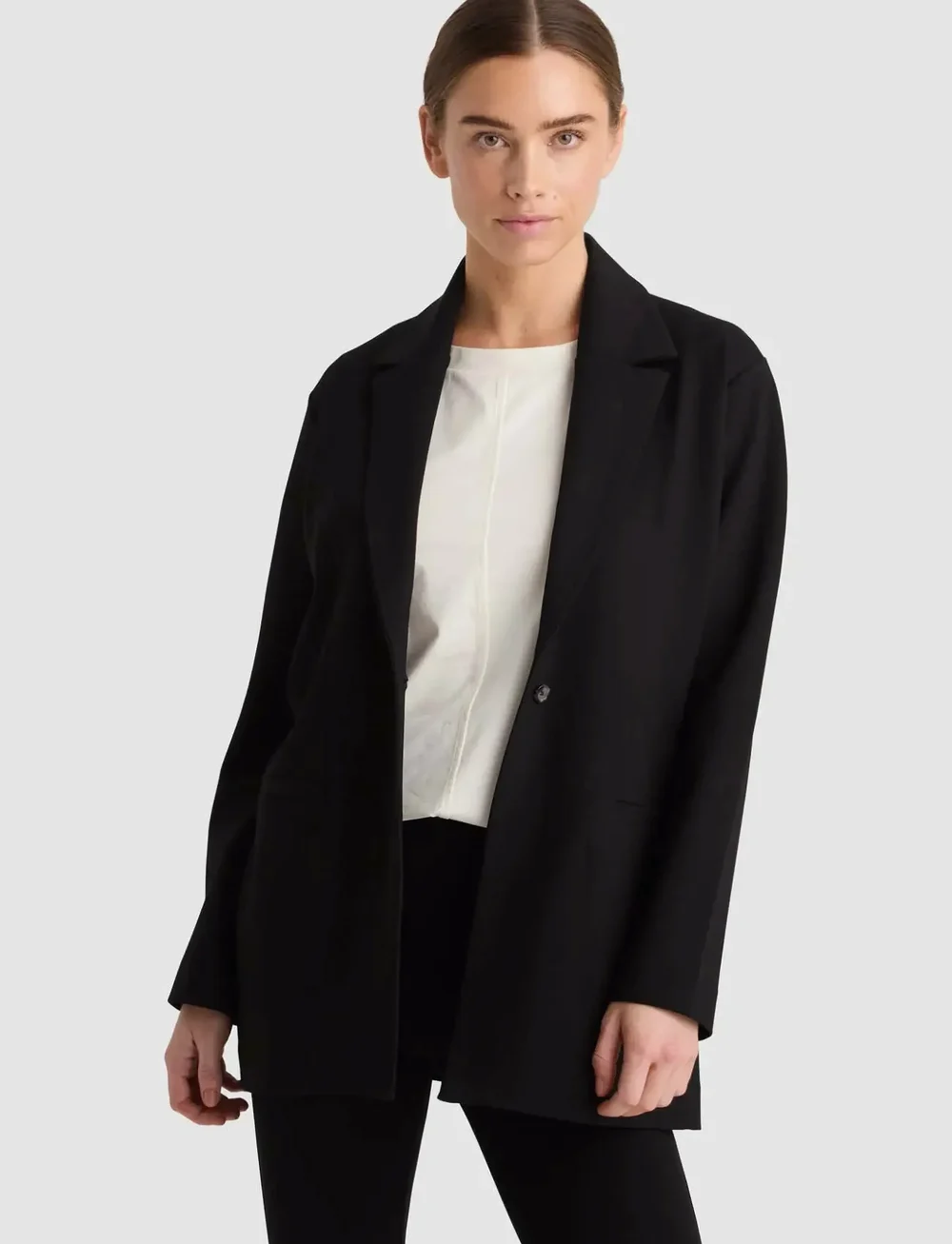 Residus - ANNIE BLAZER - einreihige blazer - black - 0