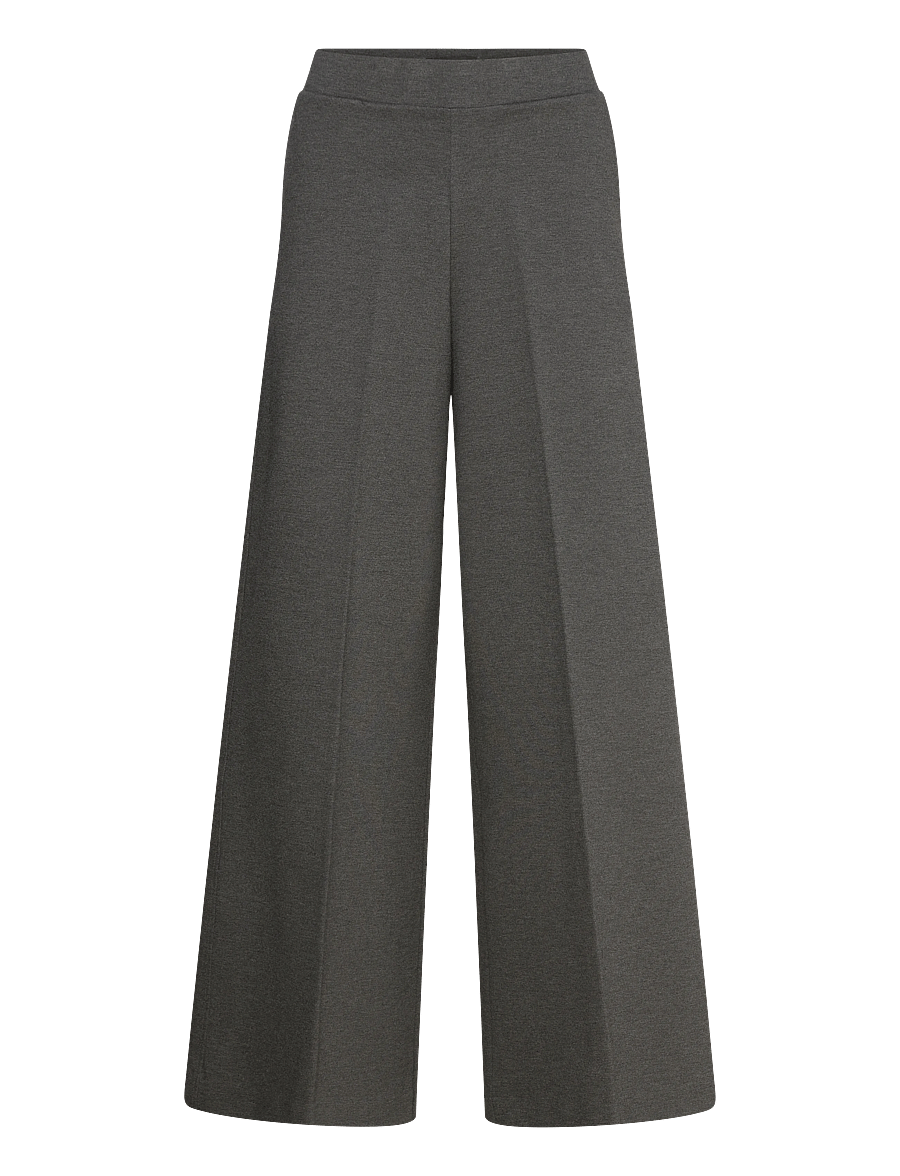 Residus - LUNA PANTS - spodnie szerokie - graphite melange - 1