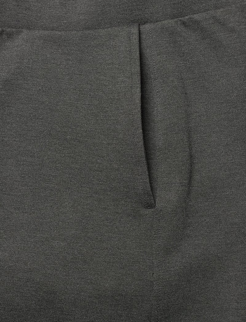 Residus - LUNA PANTS - wide leg trousers - graphite melange - 5