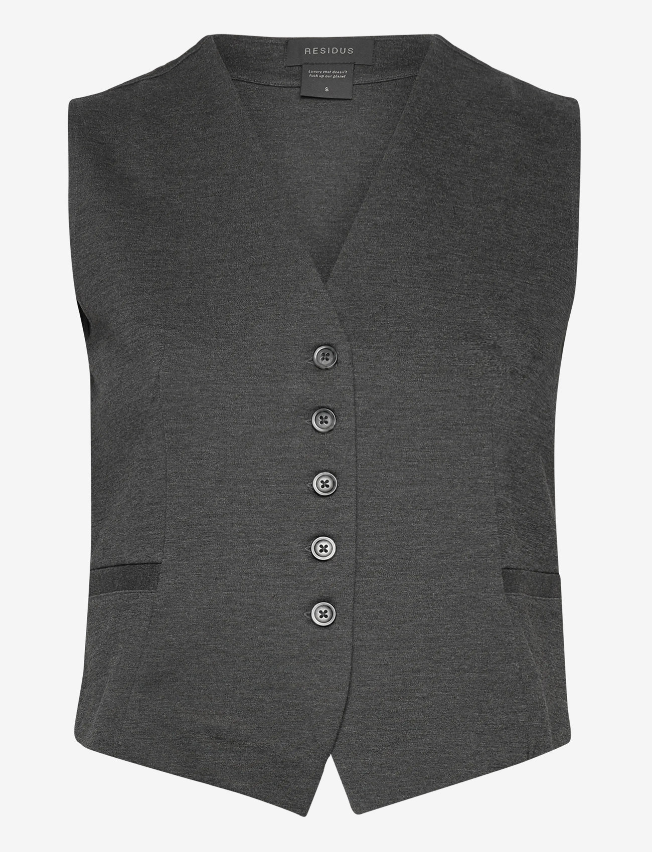 Residus - COURTNEY VEST - veste - graphite melange - 1
