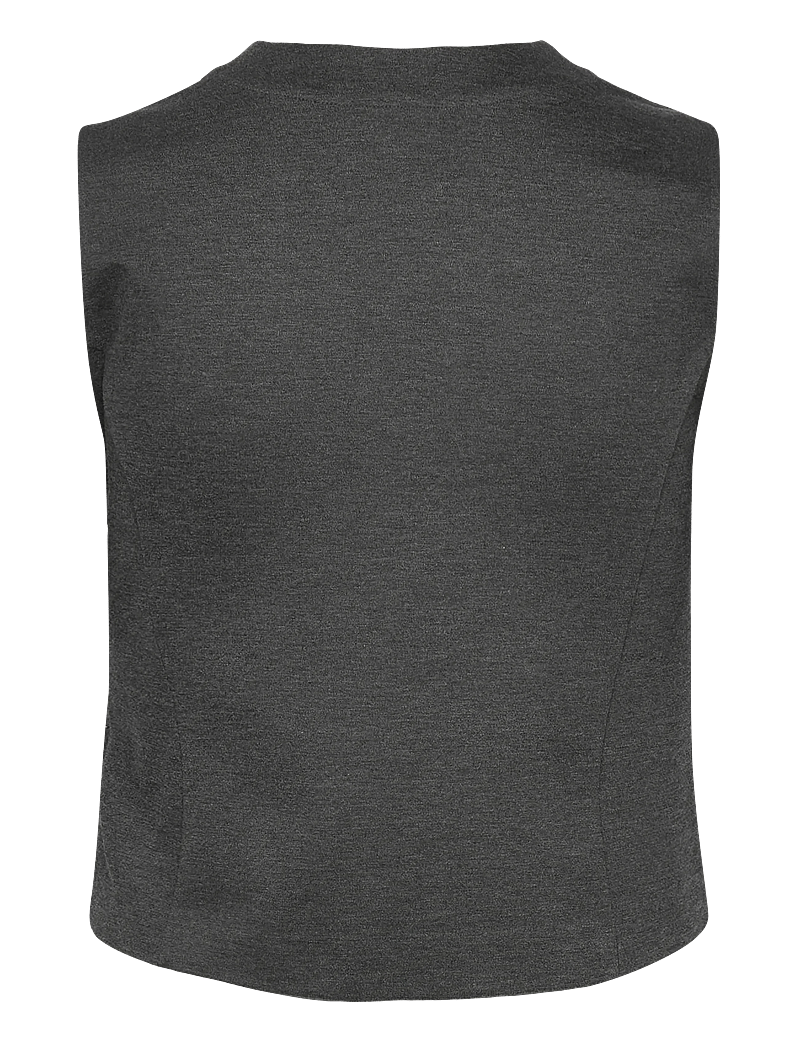 Residus - COURTNEY VEST - waistcoats - graphite melange - 2