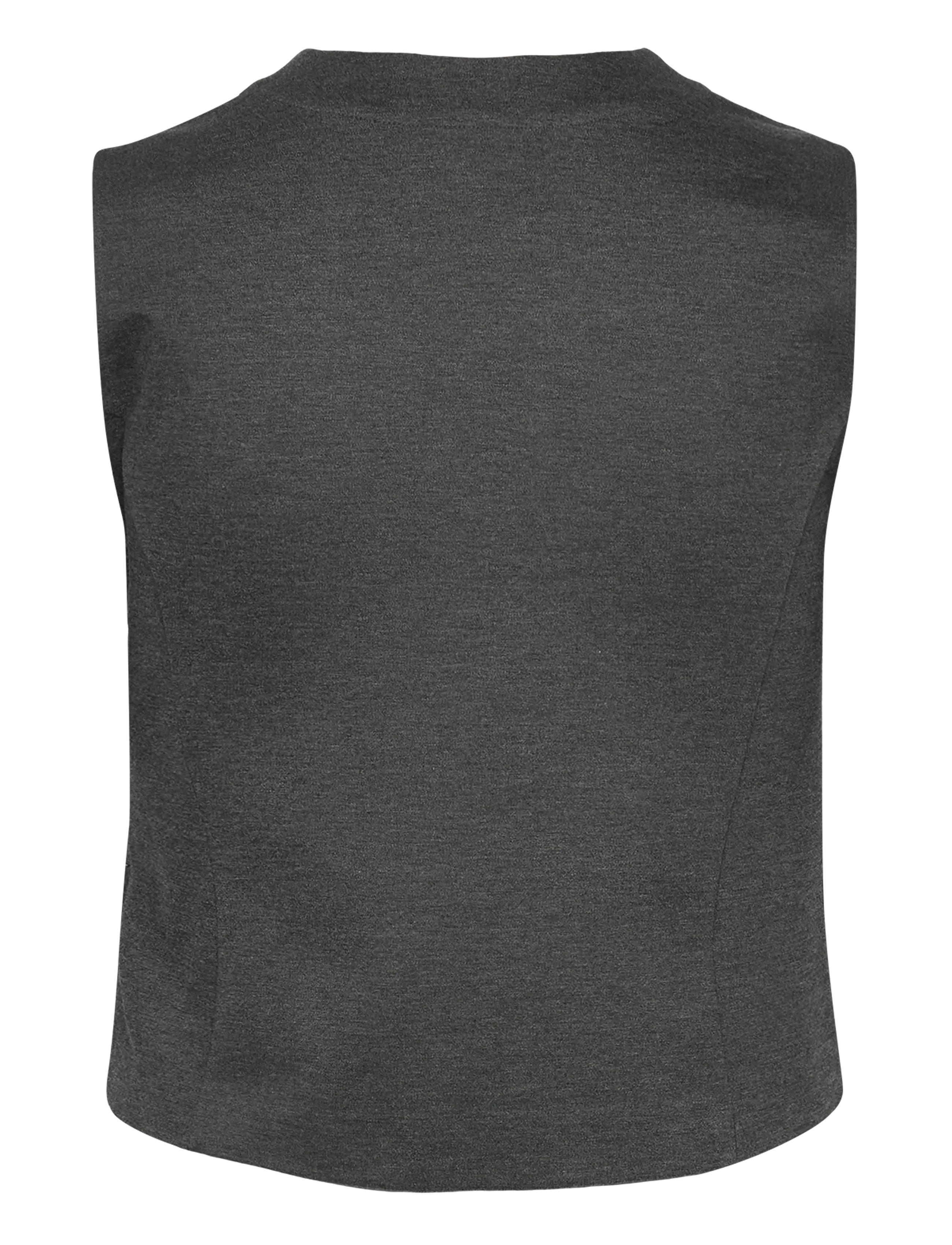 Residus - COURTNEY VEST - westen - graphite melange - 2