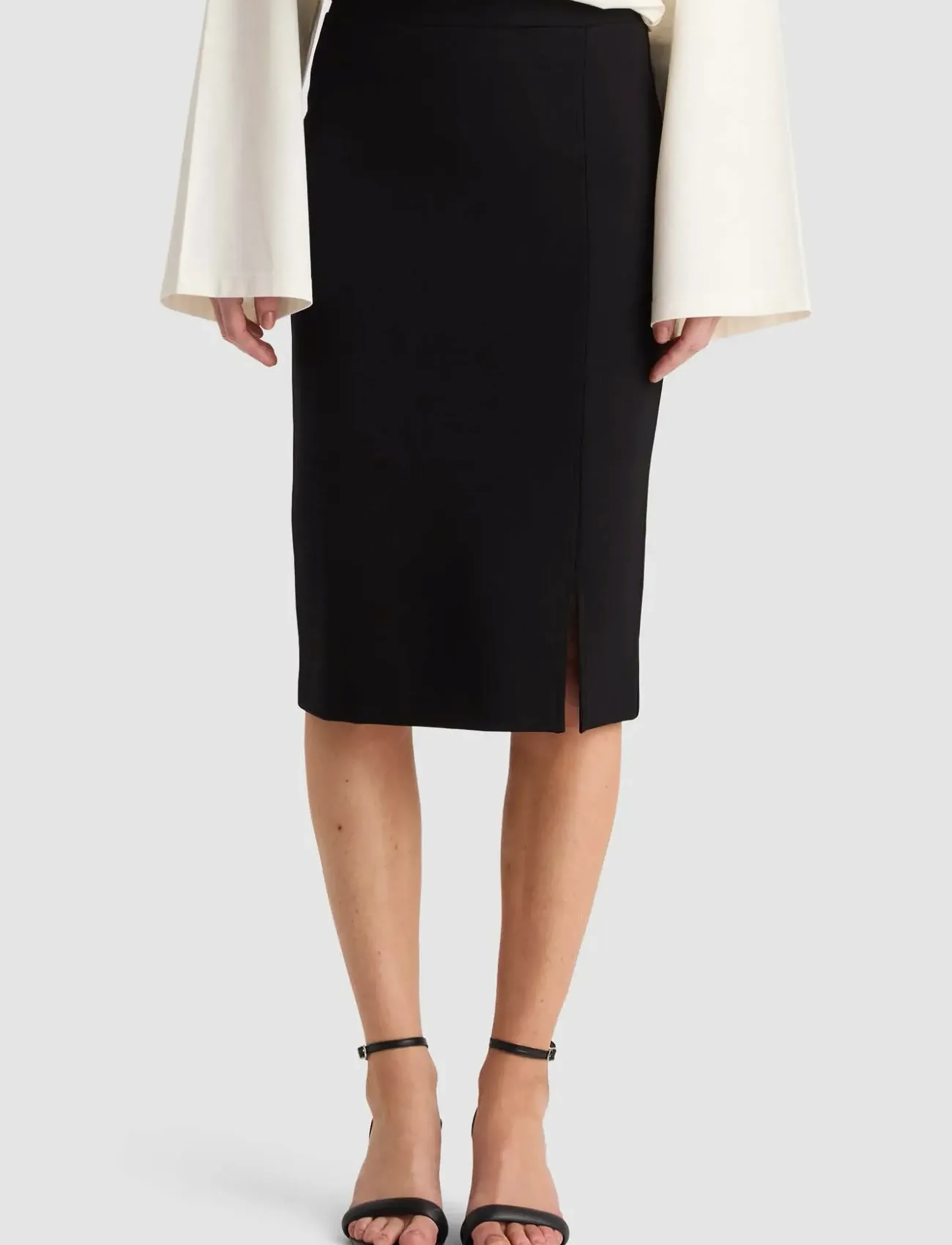 Residus LEMAN SKIRT - Residus - BLACK / black