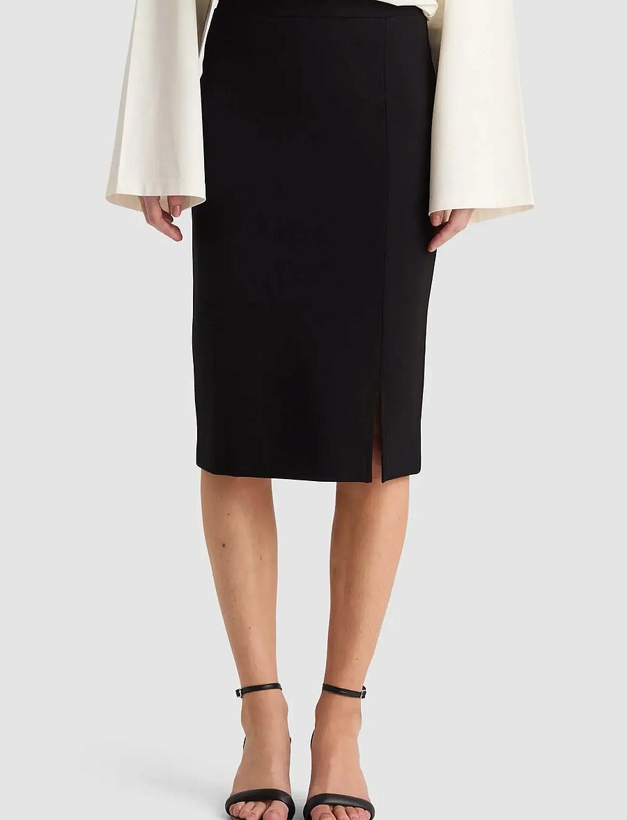 Residus - LEMAN SKIRT - pliiatsseelikud - black - 0