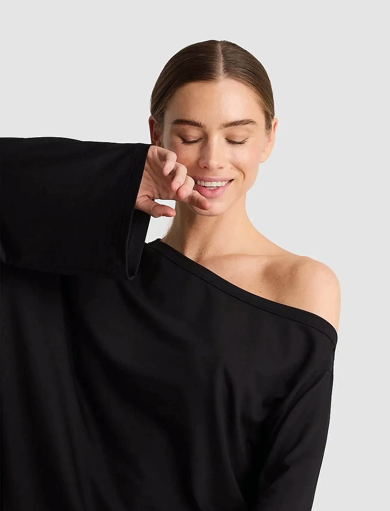 Residus - GEN TOP - langärmlige tops - black - 4