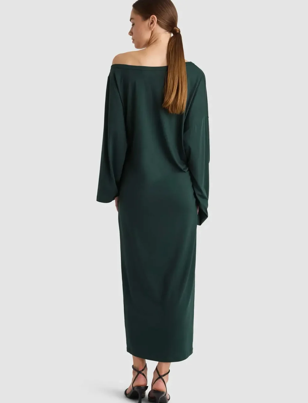 Residus - GIOVANNA DRESS - midi kjoler - bottle - 3