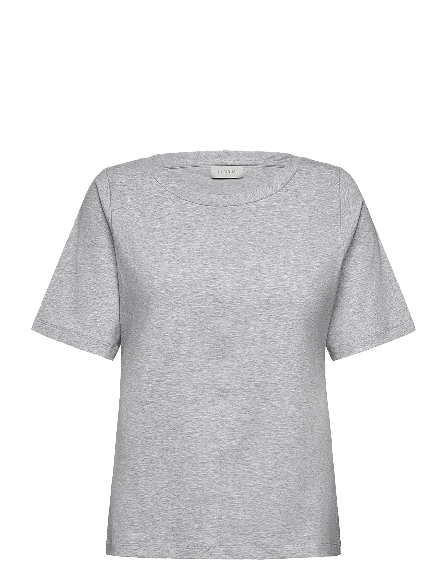 Residus - THEA TEE - t-shirts - grey melange - 1