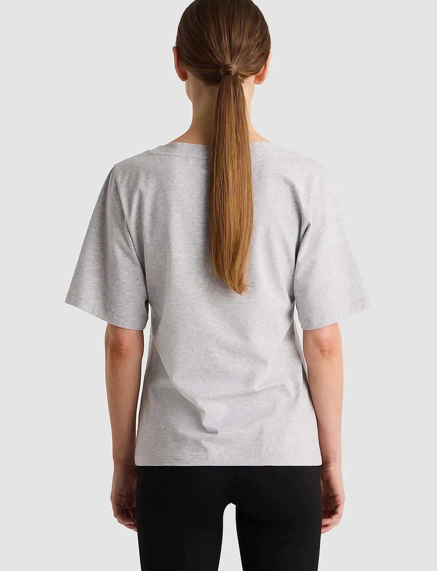 Residus - THEA TEE - t-shirts - grey melange - 3