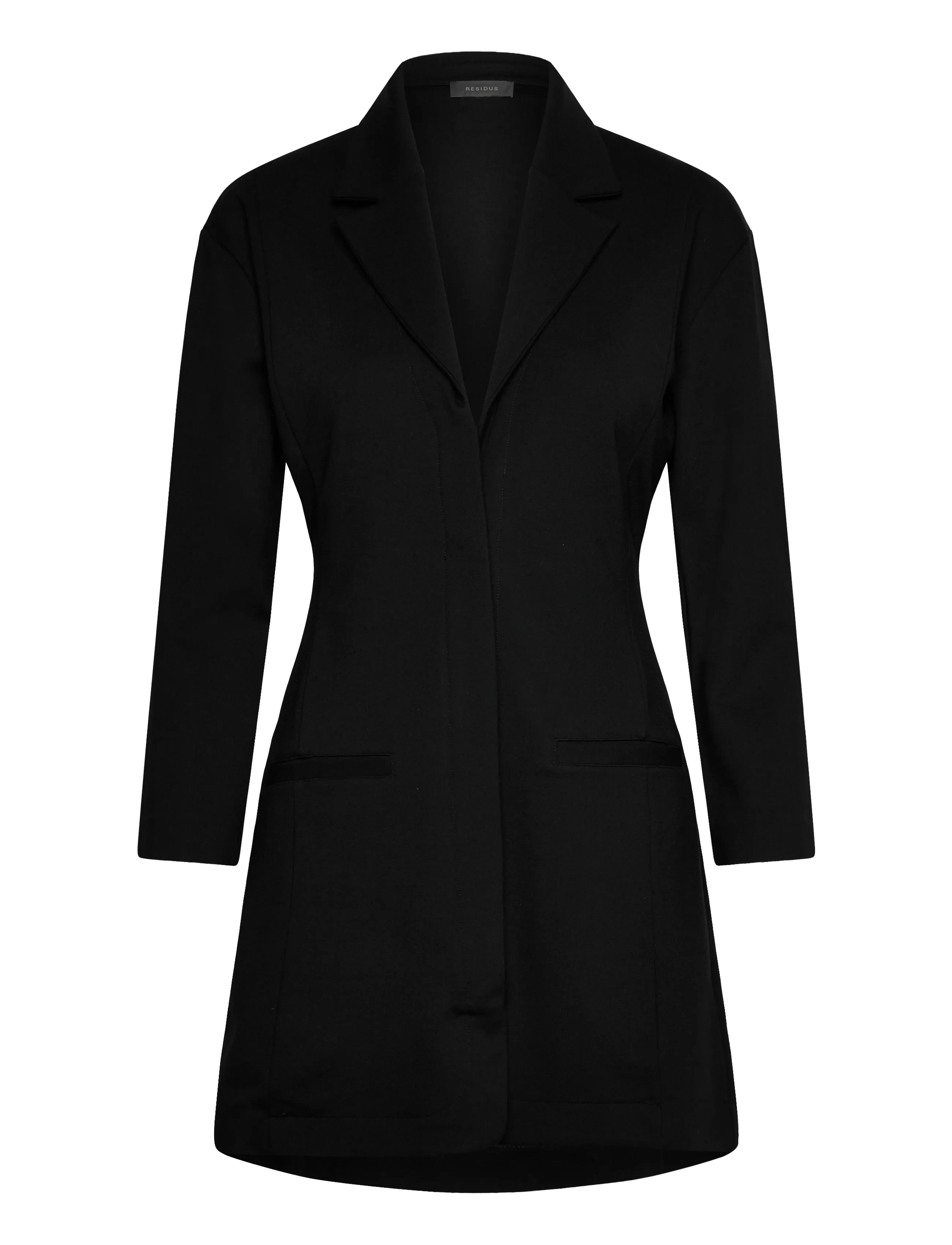 RESIDUS Arvida Blazer Kleid Schwarz - XS - Damen