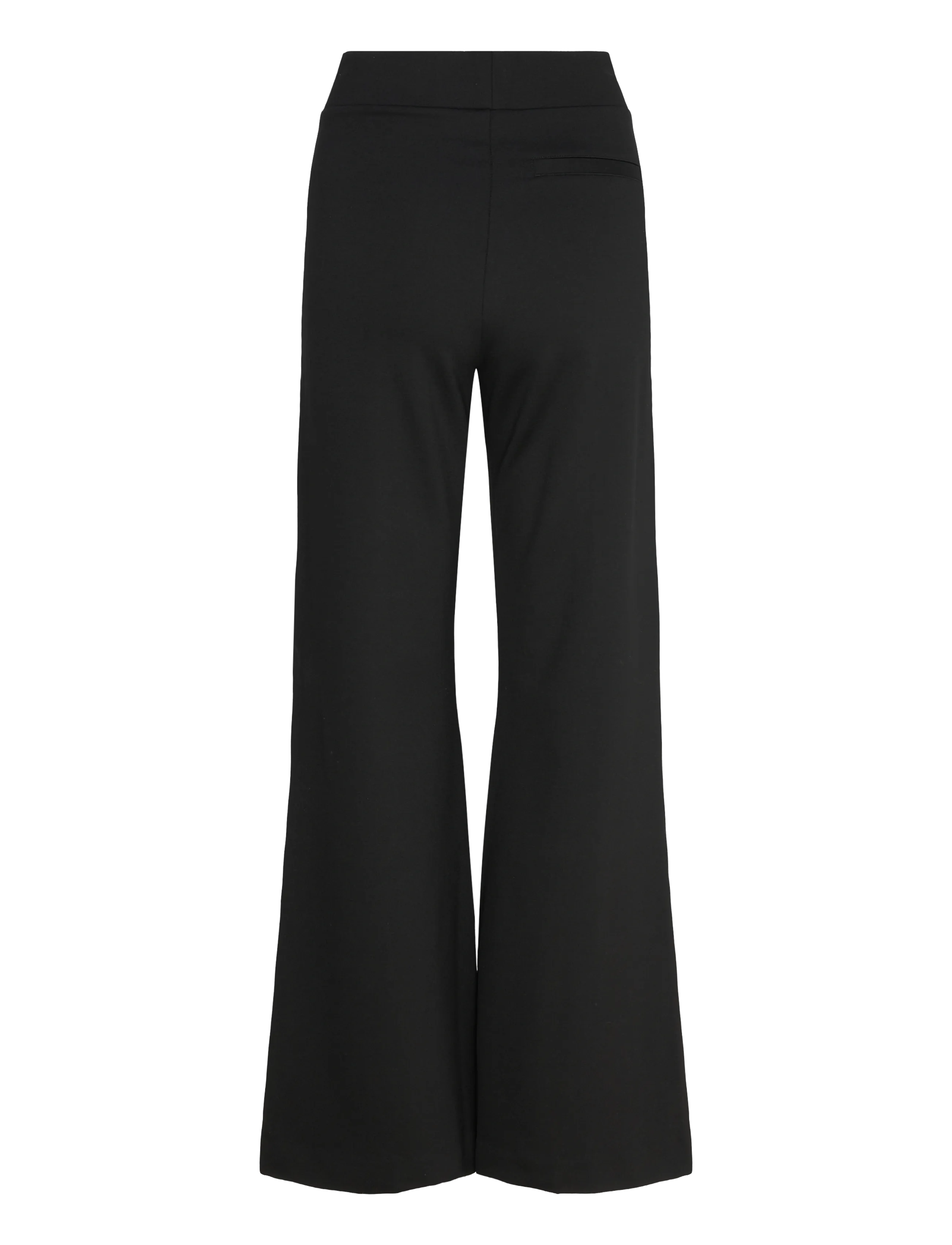 Residus - LAIKA PANTS - hosen mit weitem bein - black - 2