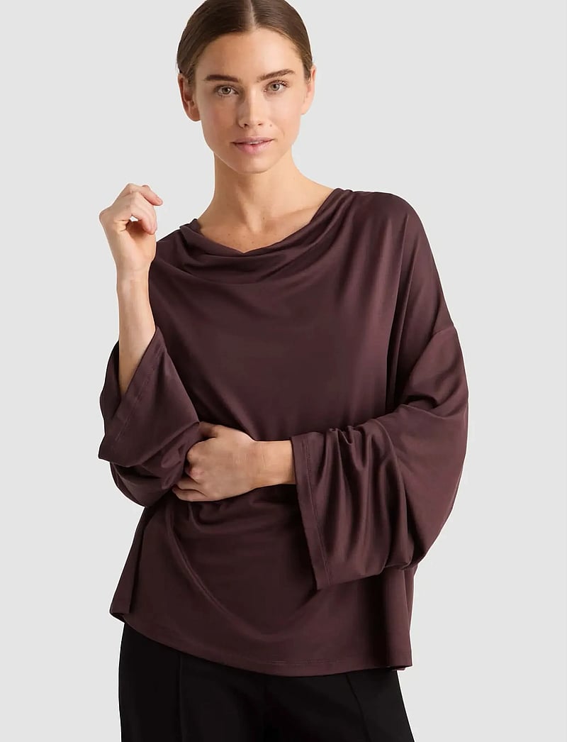 Residus - GENNA TOP - langärmlige tops - auburn - 0