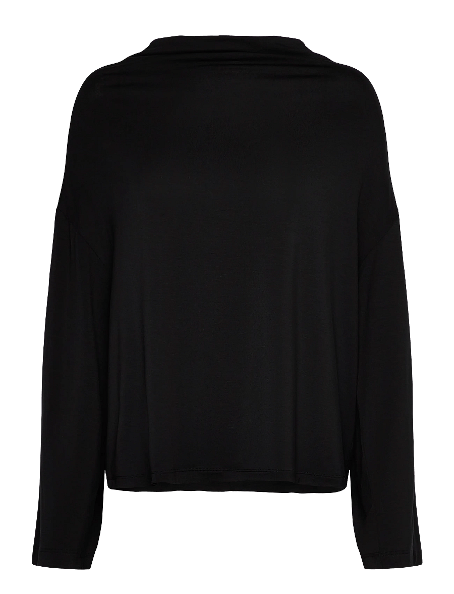 Residus - GENNA TOP - pikkade varrukatega alussärgid - black - 1