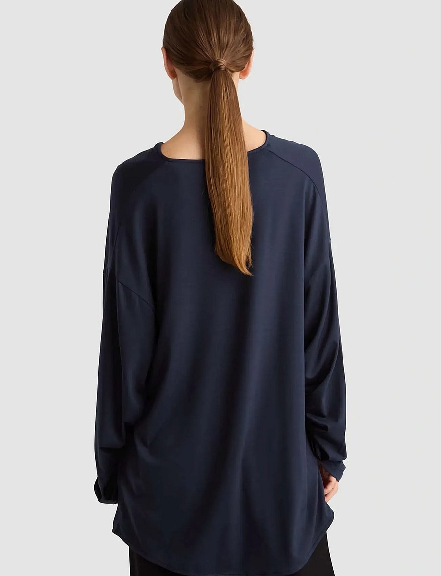 Residus - GENNOVA TOP - långärmade blusar - midnight - 3