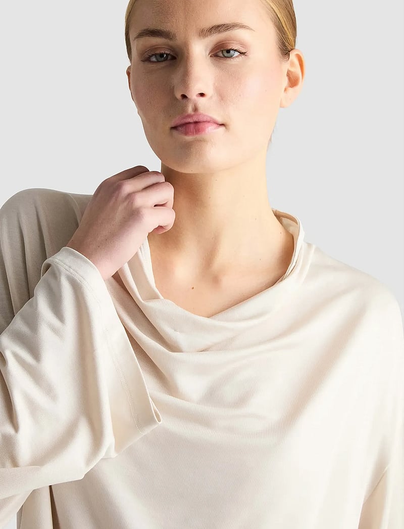 Residus - GENNOVA TOP - långärmade blusar - oyster - 4