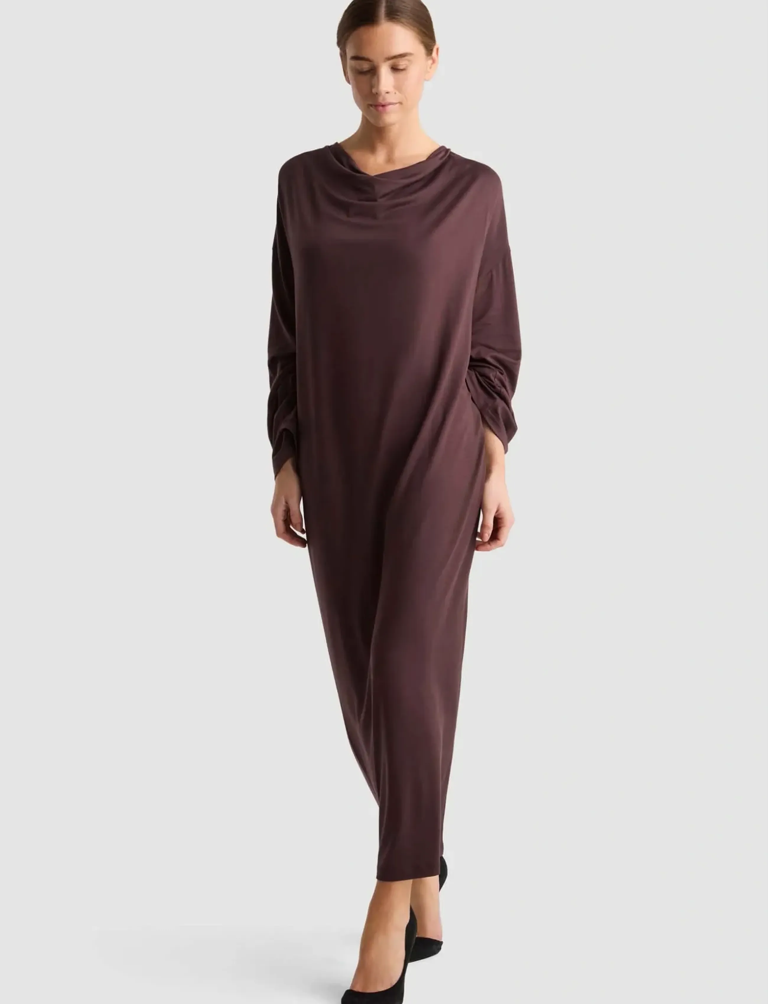 Residus GINI DRESS - Kjoler - AUBURN / brown
