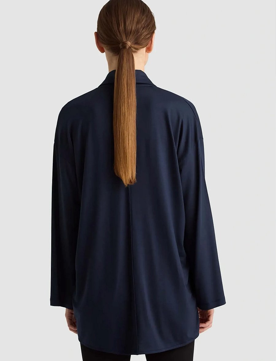 Residus - HUBERTA BLOUSE - pitkähihaiset puserot - midnight - 3