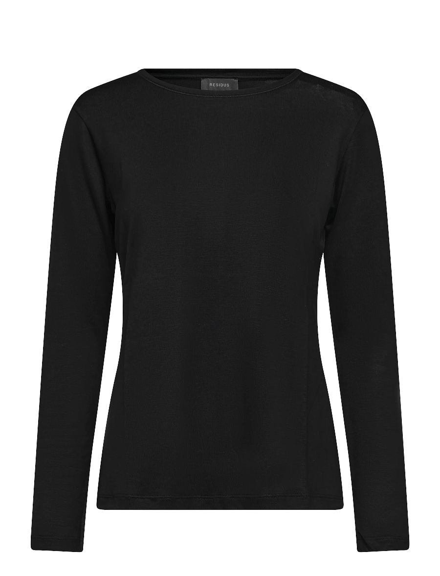 Residus - CELON TOP - langärmlige tops - black - 0
