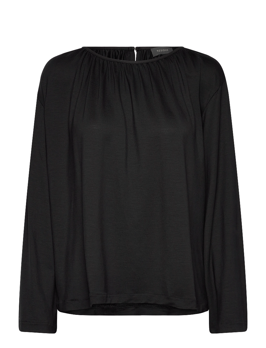 Residus - CIRI TOP - langärmelige blusen - black - 1
