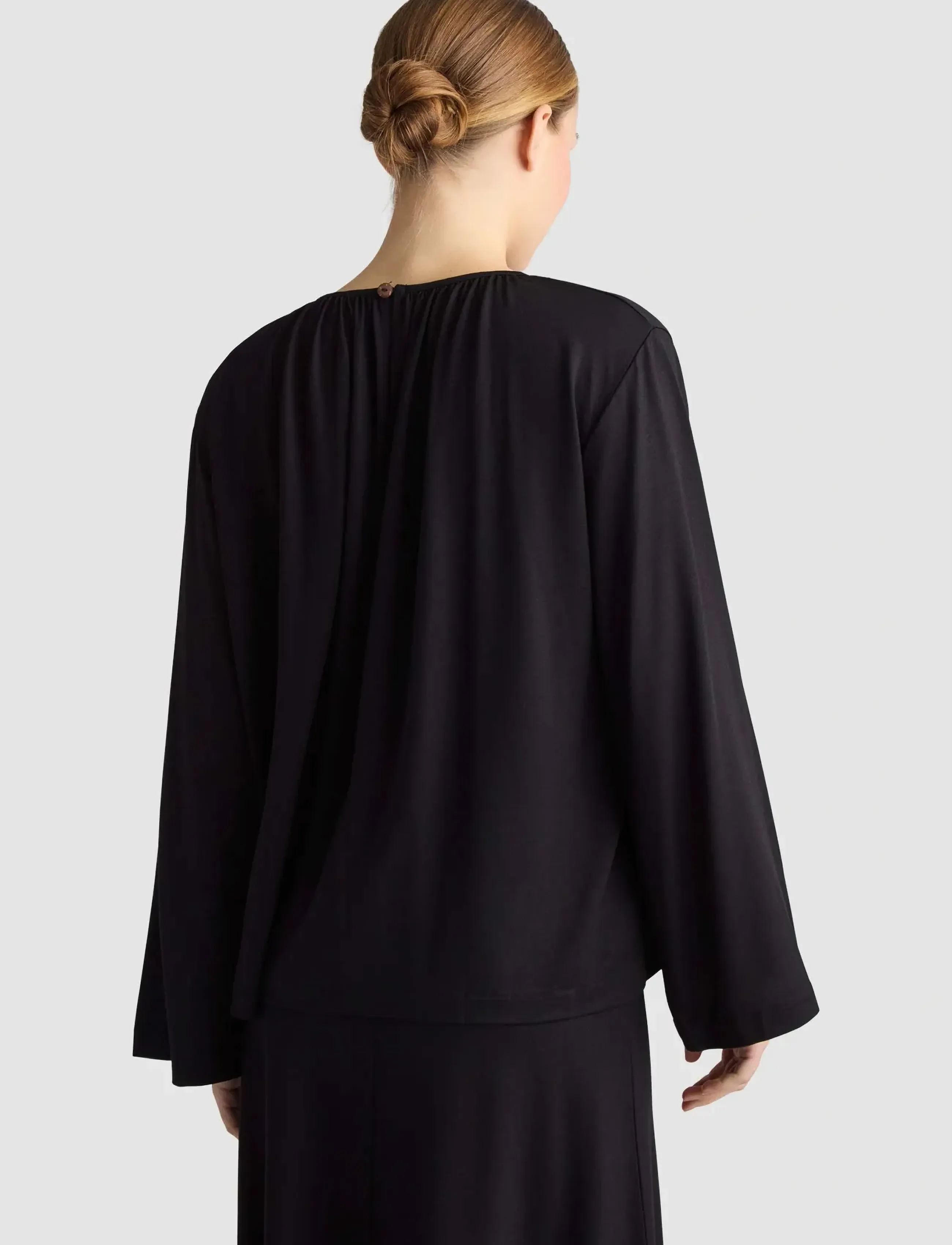 Residus - CIRI TOP - långärmade blusar - black - 3