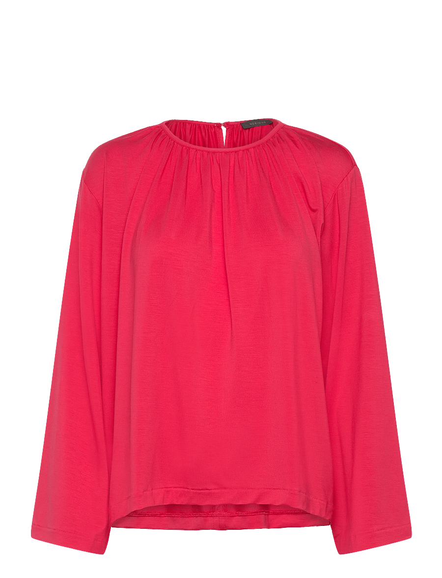 Residus - CIRI TOP - langärmelige blusen - raspberry - 1