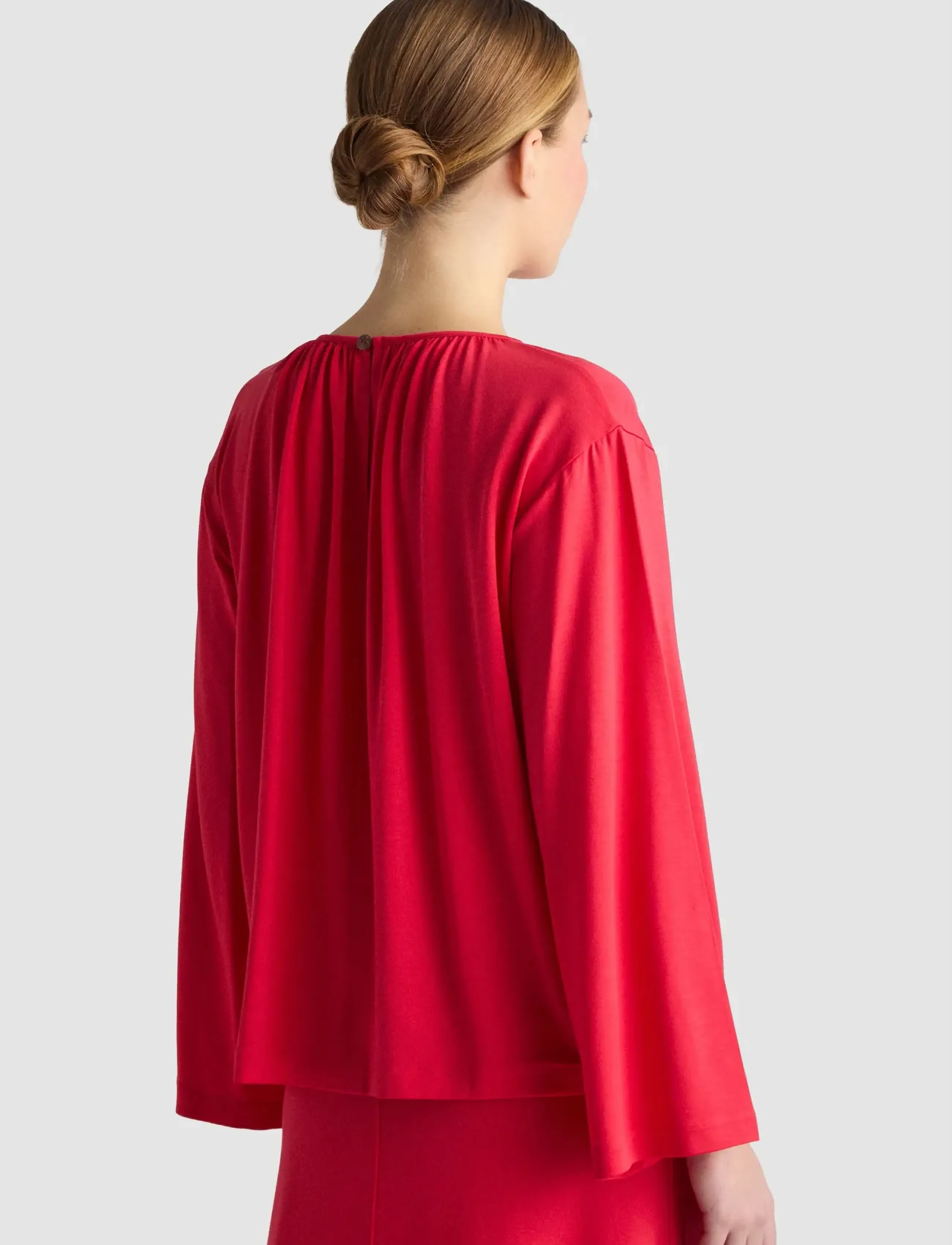 Residus - CIRI TOP - långärmade blusar - raspberry - 3