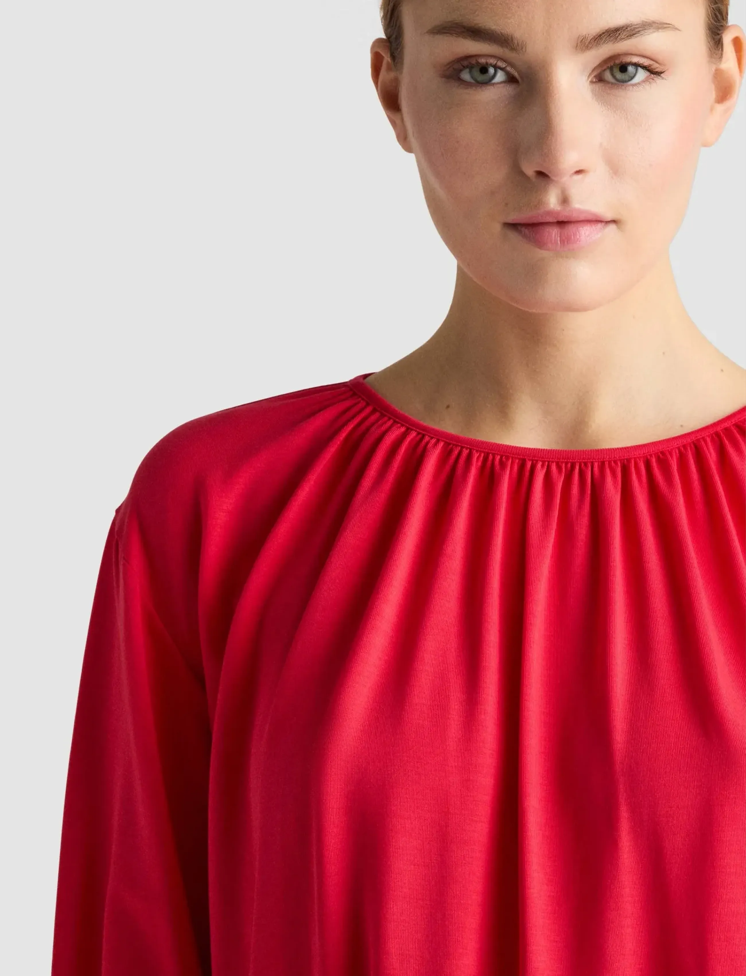 Residus - CIRI TOP - långärmade blusar - raspberry - 4