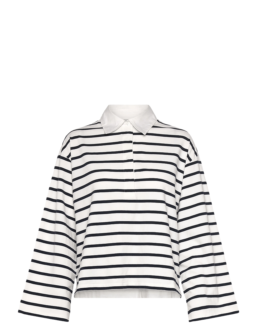 Residus - TOMMY POPOVER - poloshirts - midnight stripe - 1