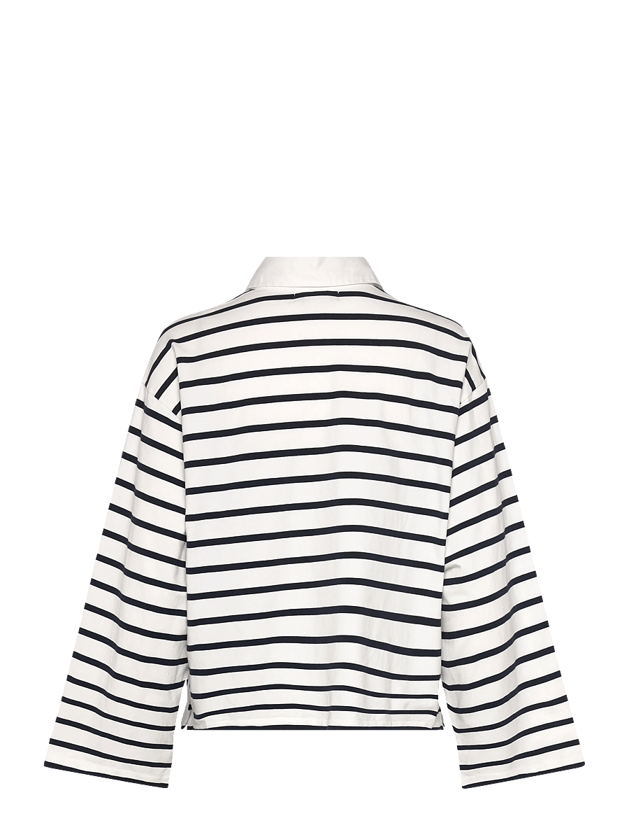 Residus - TOMMY POPOVER - poloshirts - midnight stripe - 2