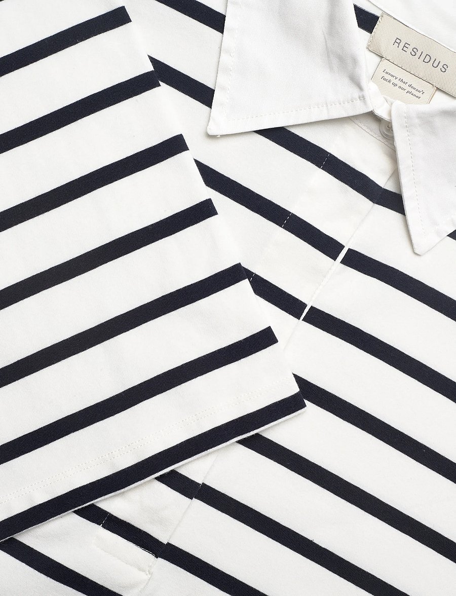 Residus - TOMMY POPOVER - poloshirts - midnight stripe - 5