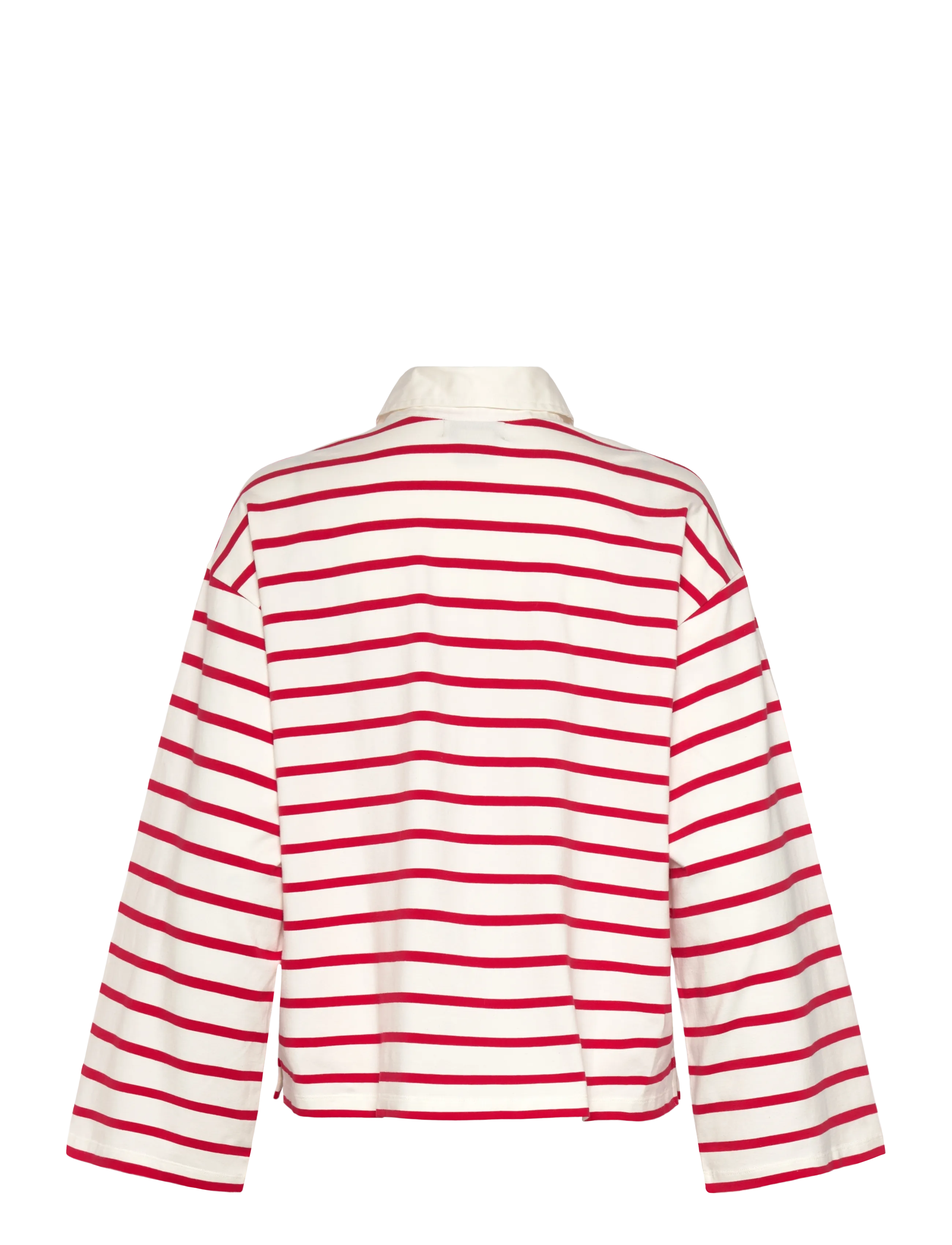 Residus - TOMMY POPOVER - polo shirts - raspberry stripe - 2