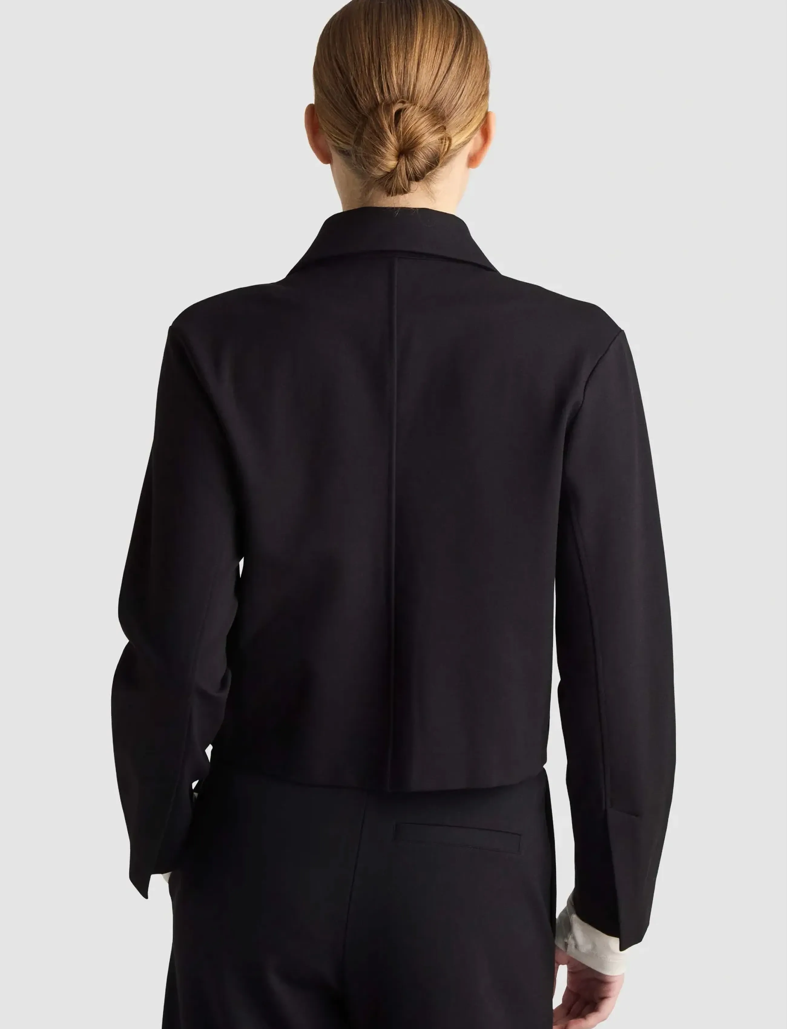 Residus - ANDIE BLAZER - Ühes joones nööpidega bleiserid - black - 3