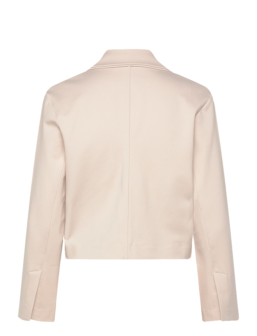 Residus - ANDIE BLAZER - cropped-blazer - oyster - 2
