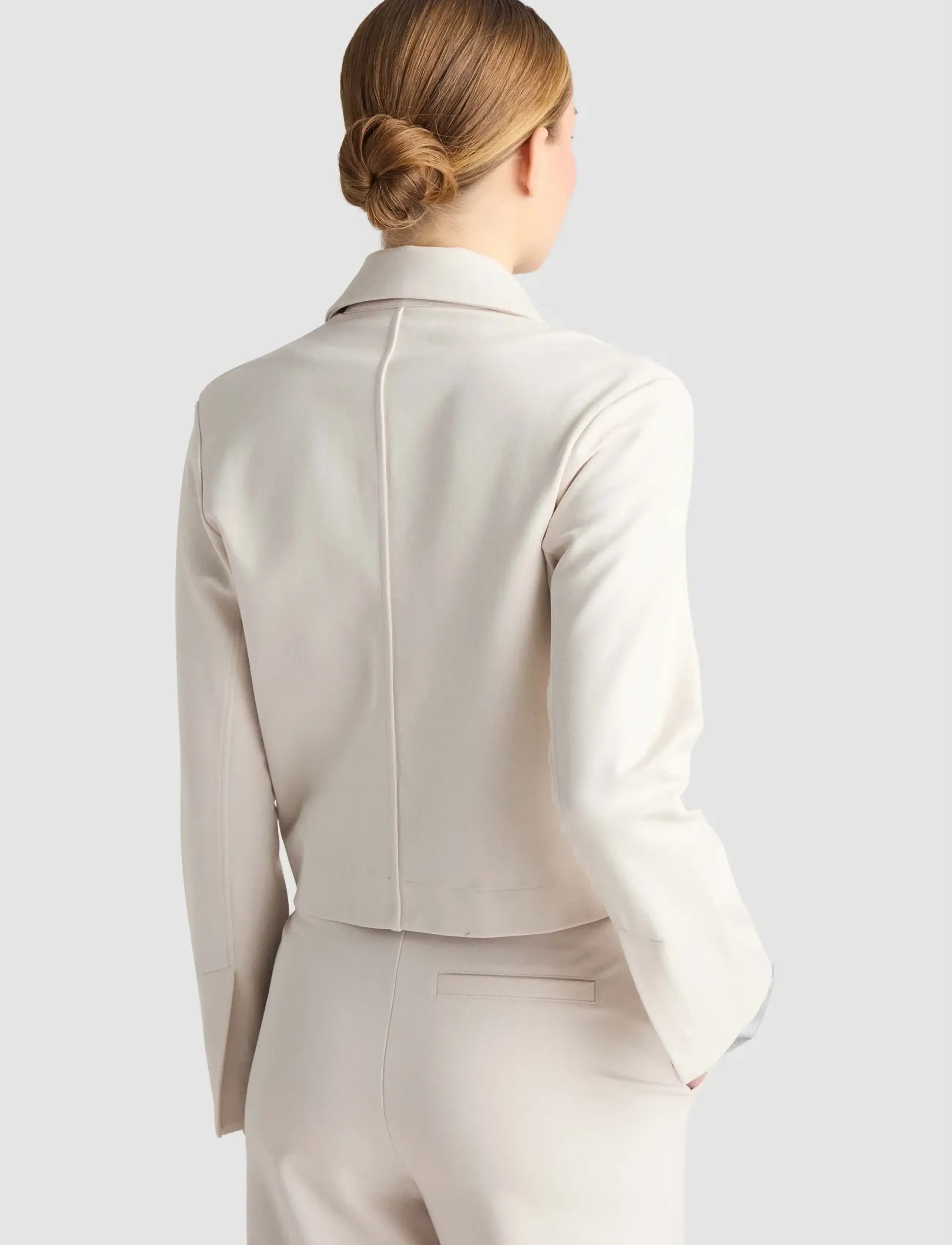 Residus - ANDIE BLAZER - korta kavajer - oyster - 3
