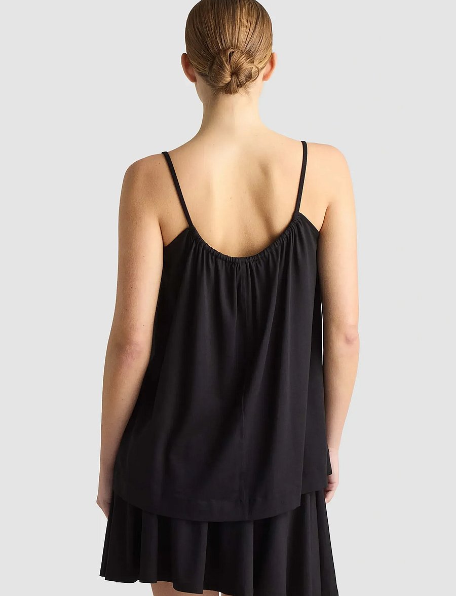 Residus - CASTRIE CAMISOLE - Ärmellose tops - black - 3