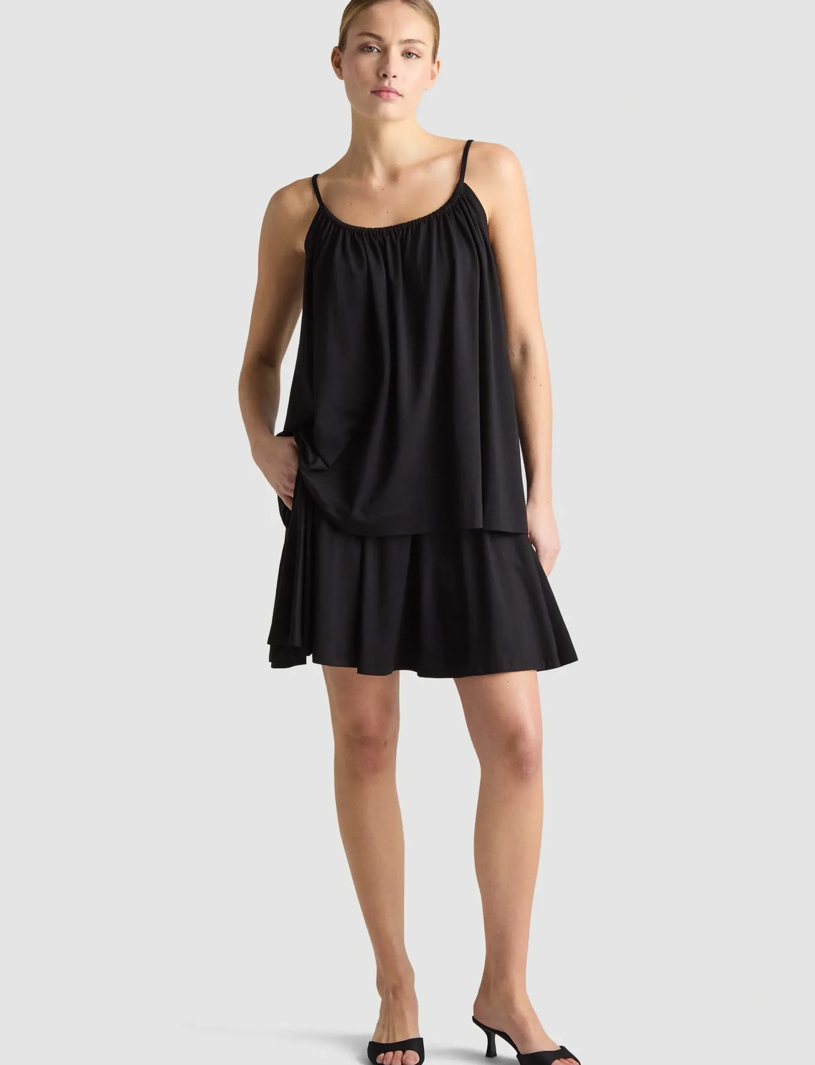 Residus - CASTRIE CAMISOLE - Ärmellose tops - black - 5