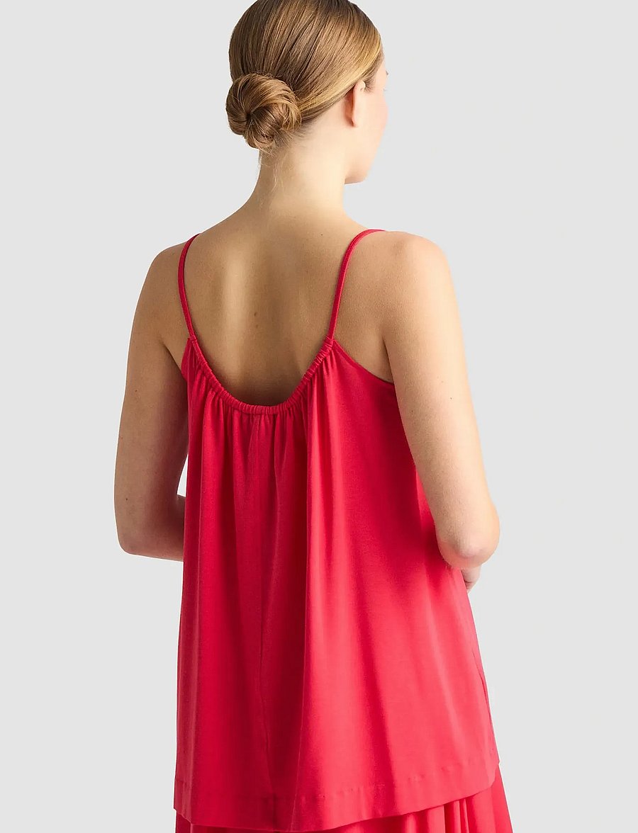 Residus - CASTRIE CAMISOLE - linnen - raspberry - 3