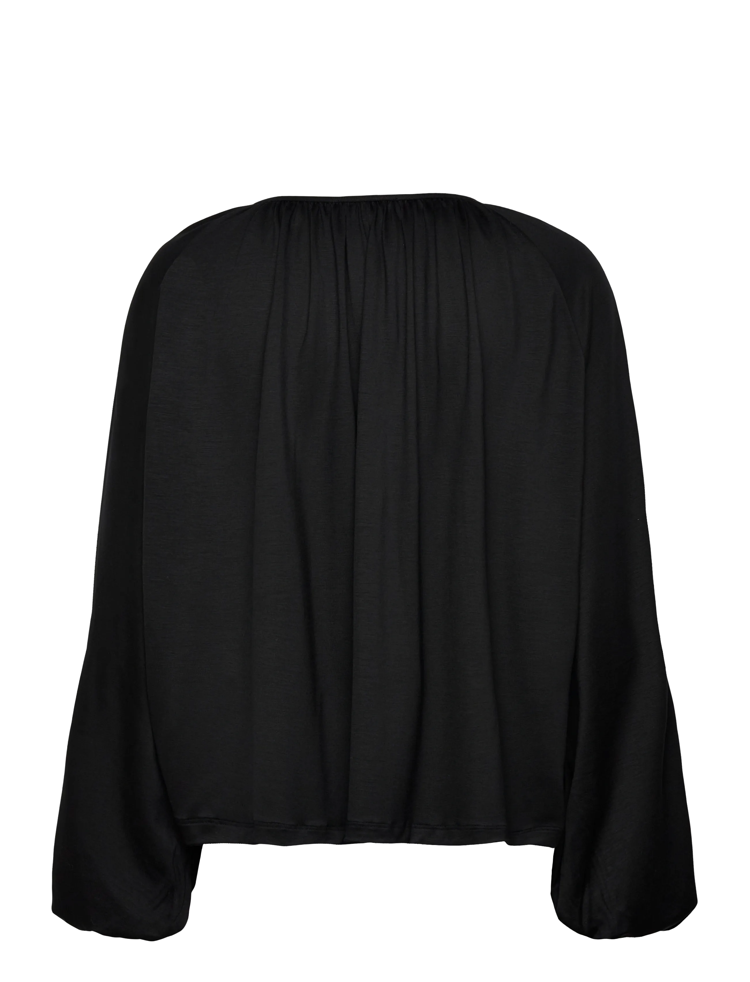 Residus - CHLOE TOP - långärmade blusar - black - 2