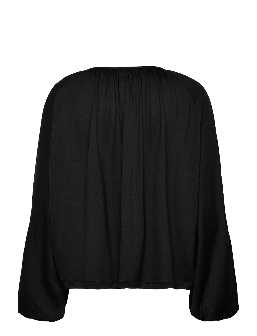 Residus - CHLOE TOP - langärmelige blusen - black - 2