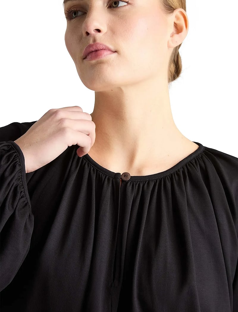 Residus - CHLOE TOP - langärmlige blusen - black - 4