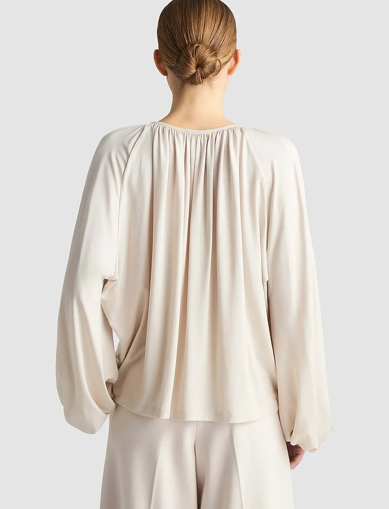 Residus - CHLOE TOP - langärmlige blusen - oyster - 3