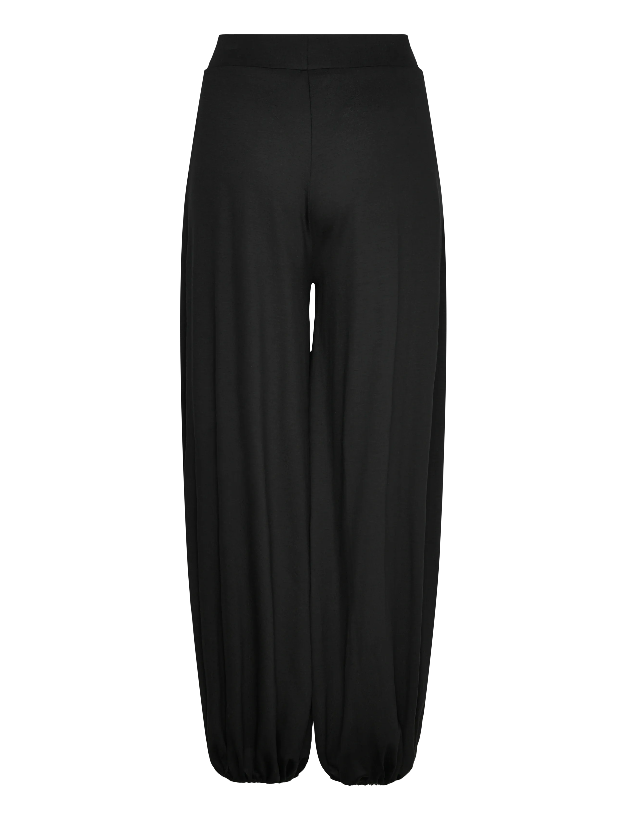 Residus - CARACAS PANTS - hosen mit weitem bein - black - 2