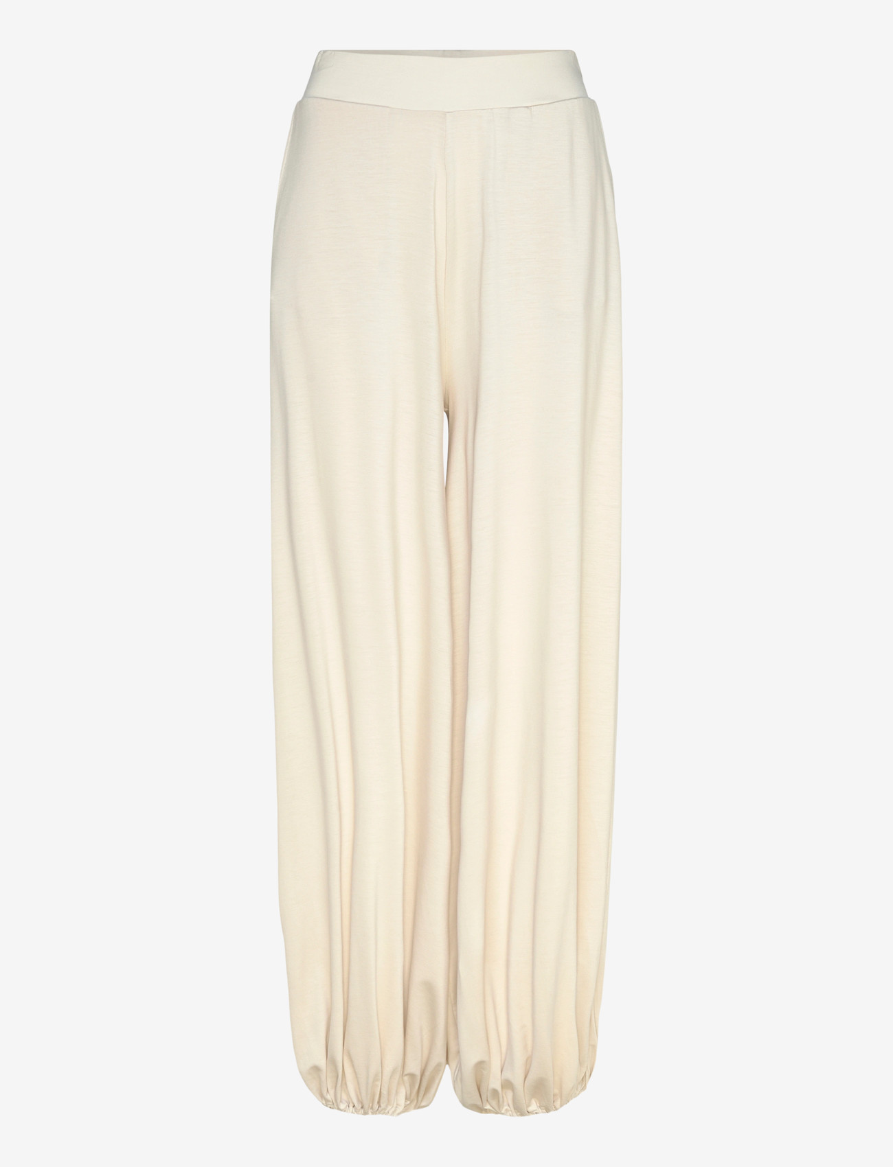 Residus - CARACAS PANTS - wide leg trousers - oyster - 1