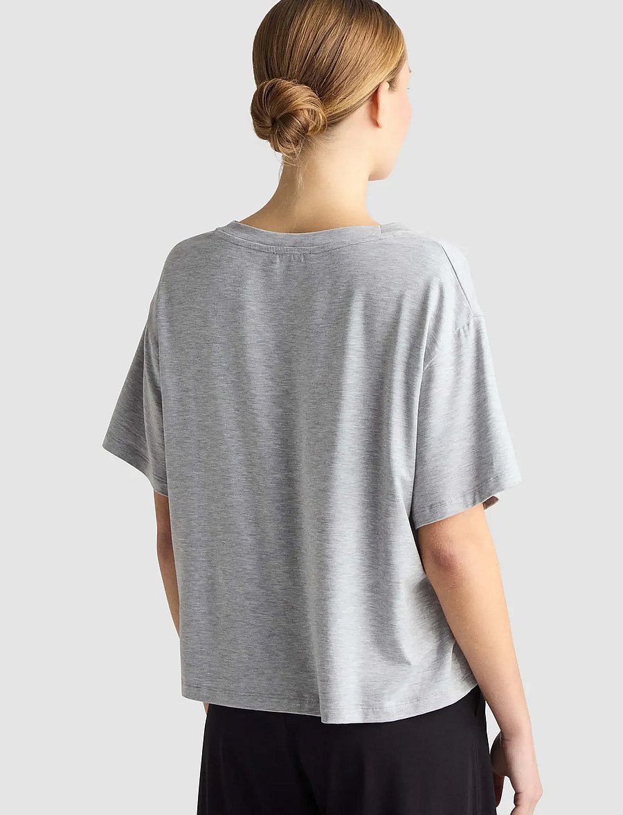 Residus - SISI TEE - t-shirts - grey melange - 3