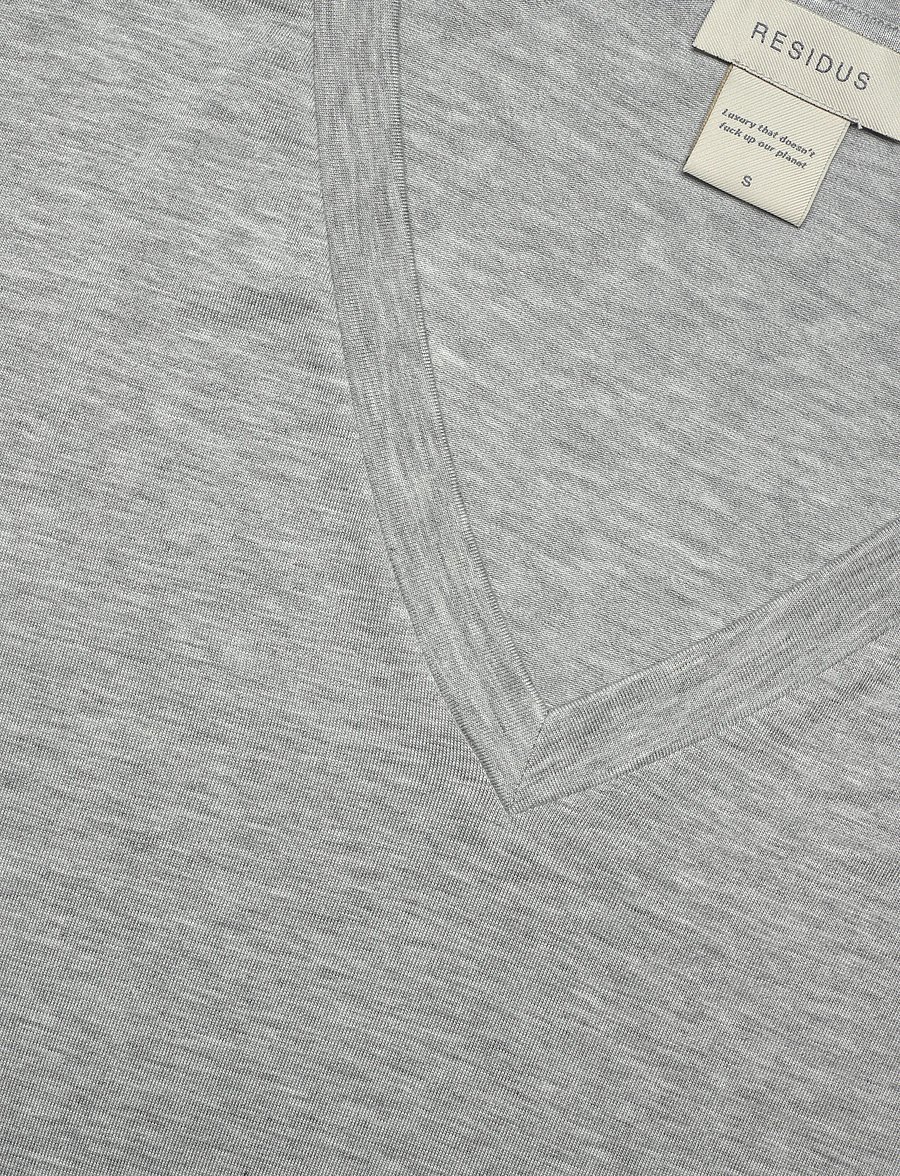 Residus - SISI TEE - t-shirts - grey melange - 5